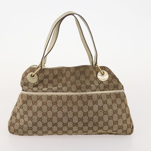 GUCCI GG Canvas Tote Bag 4 Delige Set Marineblauw Beige Auth 178851