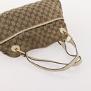 GUCCI GG Canvas Tote Bag 4 Delige Set Marineblauw Beige Auth 178851-17