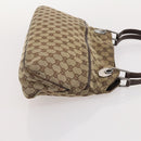 GUCCI GG Canvas Tote Bag 4 Delige Set Marineblauw Beige Auth 178851-22