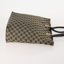 GUCCI GG Canvas Tote Bag 4 Delige Set Marineblauw Beige Auth 178851-4