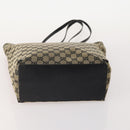 GUCCI GG Canvas Tote Bag 4 Delige Set Marineblauw Beige Auth 178851-6