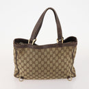 GUCCI GG Canvas Tote Bag 4 Delige Set Marineblauw Beige Auth 178851-9