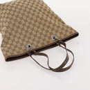 GUCCI GG Canvas Tote Bag 4 Set Beige Auth 178852-23