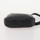 GUCCI Bamboo Shoulder Bag Leather Suede 3 Set 2way Black Dark Brown Auth 178853-14