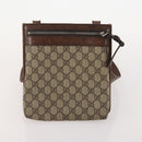 GUCCI GG Canvas Schoudertas 4-delige Set Zwart Beige Auth 178854-20