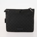 GUCCI GG Canvas Schoudertas 4-delige Set Zwart Beige Auth 178854-8