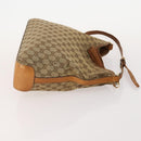 GUCCI GG Canvas Web Sherry Line Shoulder Bag PVC 4 Set Beige Auth 178855-4