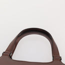 GIVENCHY Chloe Hand Bag Leather 3 Set Black Brown Auth 178857-21