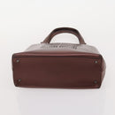 GIVENCHY Chloe Hand Bag Leather 3 Set Black Brown Auth 178857-22