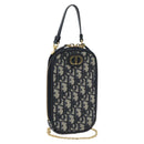 Christian Dior Trotter Canvas Phone Holder Chain Montagne 30 2way Auth 178864M-1