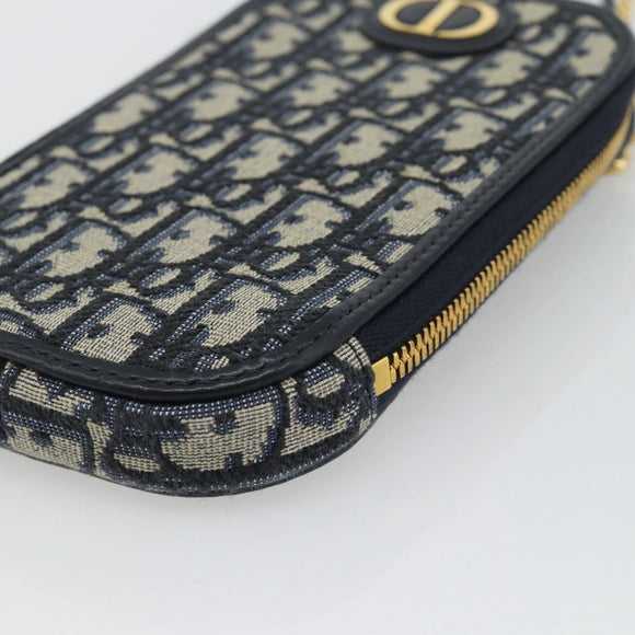 Christian Dior Trotter Canvas Phone Holder Chain Montagne 30 2way Auth 178864M