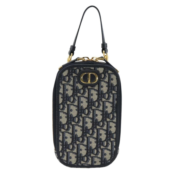 Christian Dior Trotter Canvas Phone Holder Chain Montagne 30 2way Auth 178864M