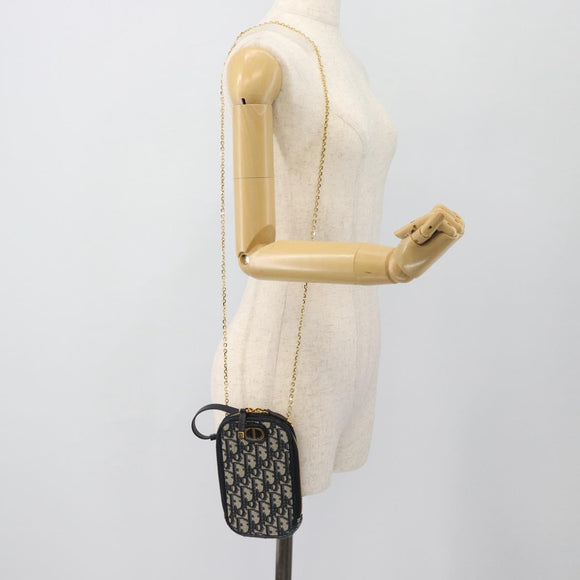 Christian Dior Trotter Canvas Phone Holder Chain Montagne 30 2way Auth 178864M