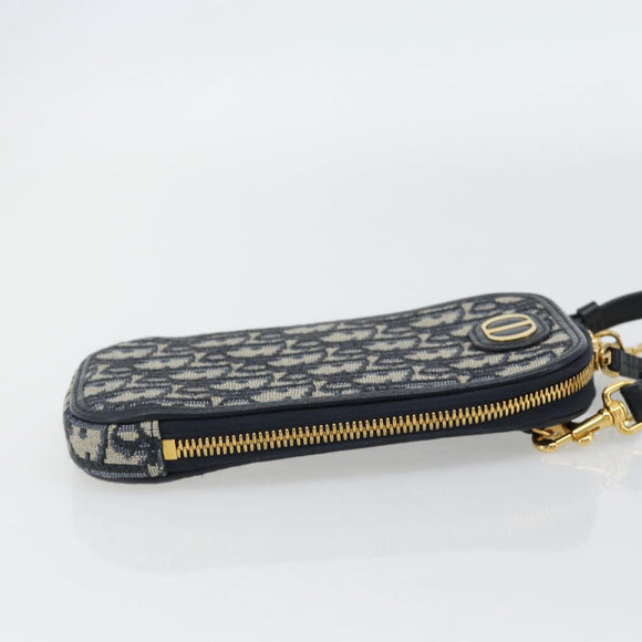 Christian Dior Trotter Canvas Phone Holder Chain Montagne 30 2way Auth 178864M