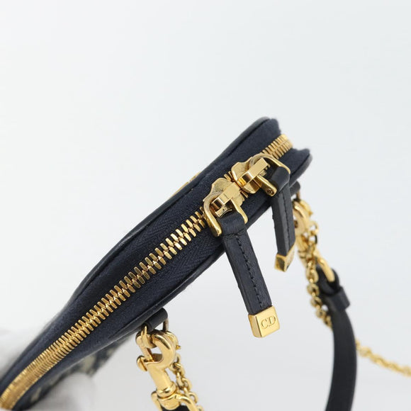 Christian Dior Trotter Canvas Phone Holder Chain Montagne 30 2way Auth 178864M