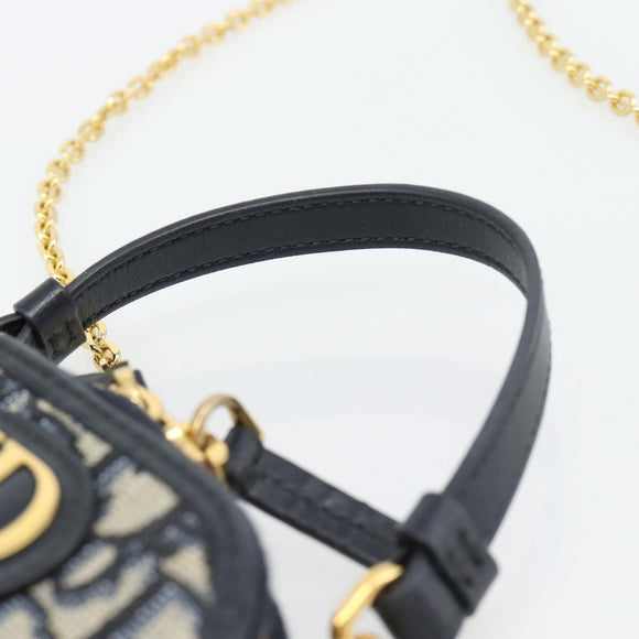 Christian Dior Trotter Canvas Phone Holder Chain Montagne 30 2way Auth 178864M
