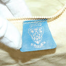 GUCCI Micro GG Supreme Shoulder Bag PVC Blue Gold Auth 178868-19