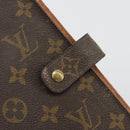 LOUIS VUITTON Monogram Agenda MM Day Planner Cover R20105 LV Auth 178870-12