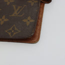 LOUIS VUITTON Monogram Agenda MM Day Planner Cover R20105 LV Auth 178870-8