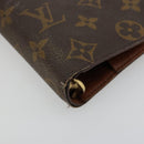 LOUIS VUITTON Monogram Agenda MM Day Planner Cover R20105 LV Auth 178870-9