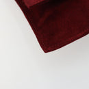 FENDI Plastic Chain Shoulder Bag Suede Red Auth 178876-11