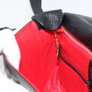 CELINE Shoulder Bag Leather Black Gold Auth 178878A-19