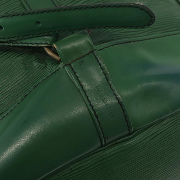 LOUIS VUITTON Epi Randonnee GM Shoulder Bag Green M43084 LV Auth 178881