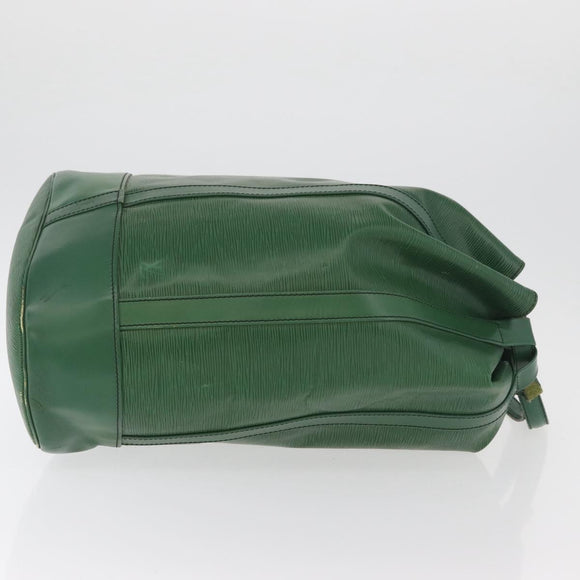 LOUIS VUITTON Epi Randonnee GM Shoulder Bag Green M43084 LV Auth 178881