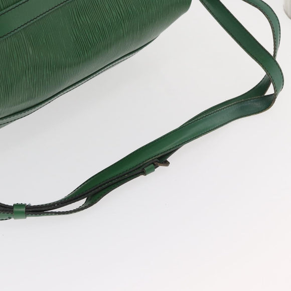 LOUIS VUITTON Epi Randonnee GM Shoulder Bag Green M43084 LV Auth 178881
