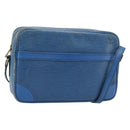 LOUIS VUITTON Epi Trocadero 27 Shoulder Bag Blue M52315 LV Auth 178883-1