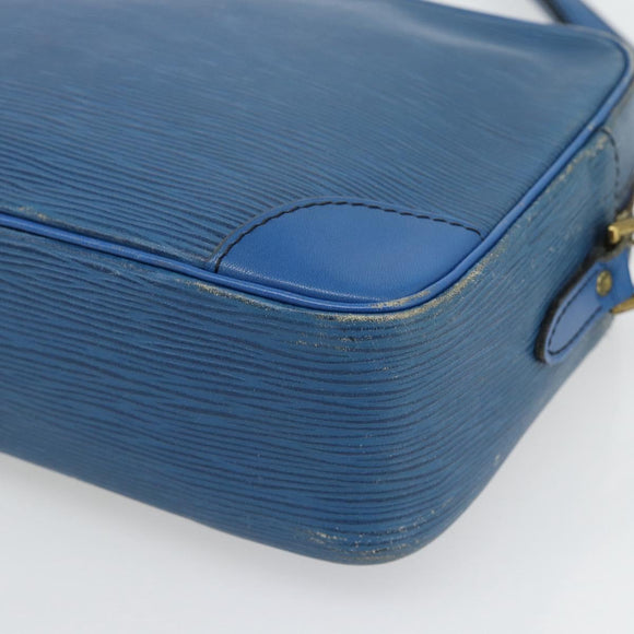 LOUIS VUITTON Epi Trocadero 27 Shoulder Bag Blue M52315 LV Auth 178883