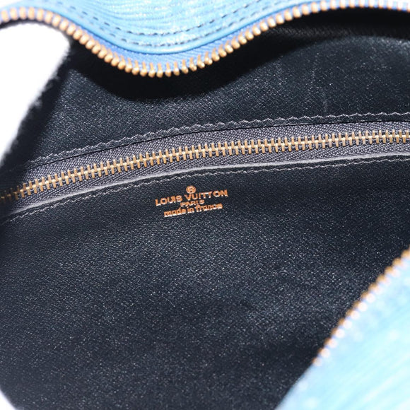 LOUIS VUITTON Epi Trocadero 27 Shoulder Bag Blue M52315 LV Auth 178883