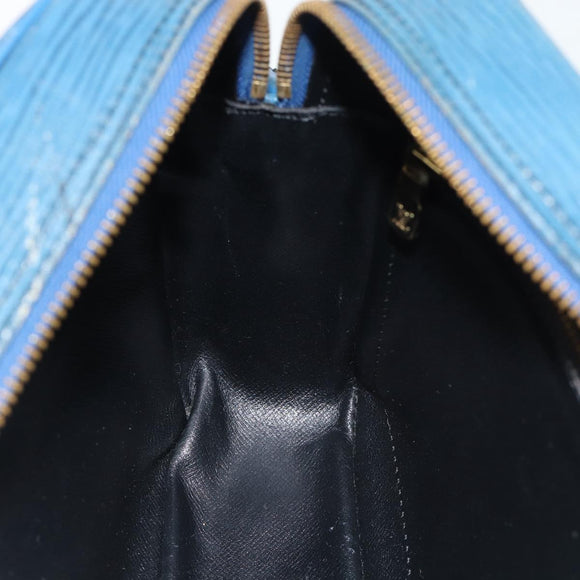 LOUIS VUITTON Epi Trocadero 27 Shoulder Bag Blue M52315 LV Auth 178883