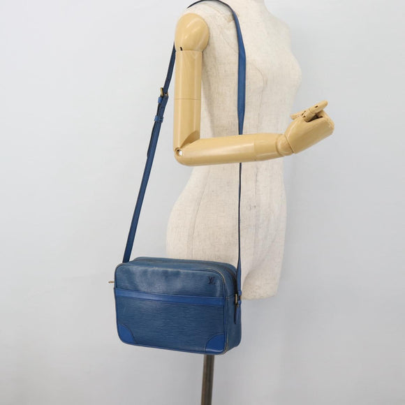 LOUIS VUITTON Epi Trocadero 27 Shoulder Bag Blue M52315 LV Auth 178883