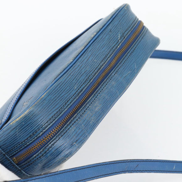 LOUIS VUITTON Epi Trocadero 27 Shoulder Bag Blue M52315 LV Auth 178883