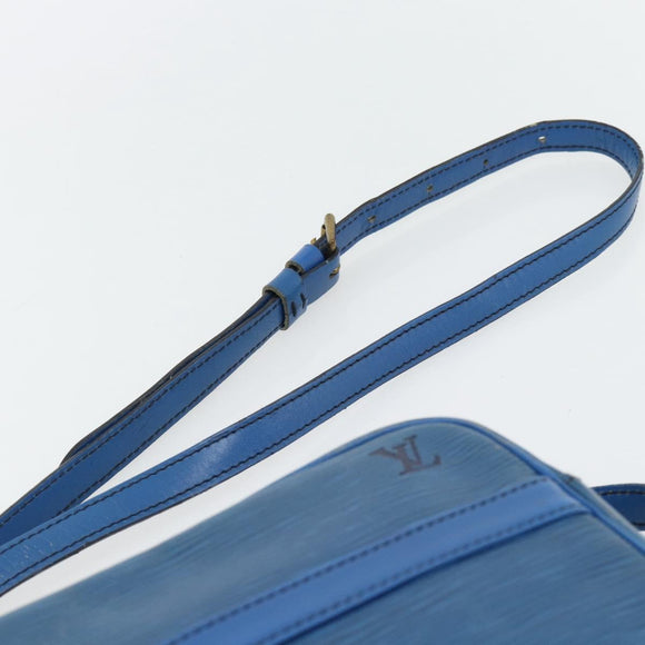 LOUIS VUITTON Epi Trocadero 27 Shoulder Bag Blue M52315 LV Auth 178883