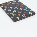 LOUIS VUITTON Monogram Multicolor Etui Miroir Mirror Black M92651 Auth 178885A-11