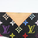 LOUIS VUITTON Monogram Multicolor Etui Miroir Mirror Black M92651 Auth 178885A-12