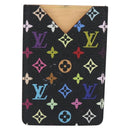 LOUIS VUITTON Monogram Multicolor Etui Miroir Mirror Black M92651 Auth 178885A-2