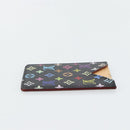 LOUIS VUITTON Monogram Multicolor Etui Miroir Mirror Black M92651 Auth 178885A-4