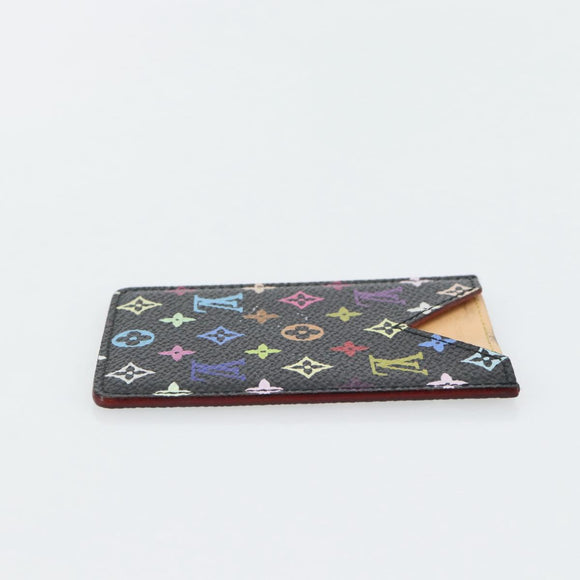 LOUIS VUITTON Monogram Multicolor Etui Miroir Mirror Black M92651 Auth 178885A