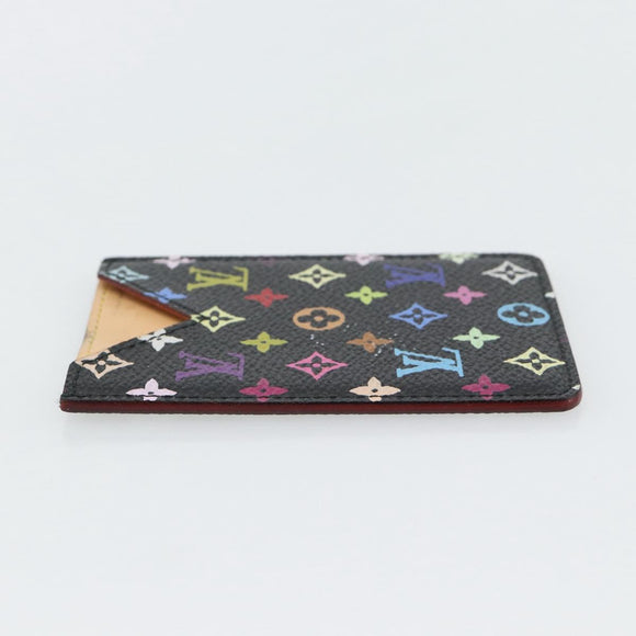LOUIS VUITTON Monogram Multicolor Etui Miroir Mirror Black M92651 Auth 178885A