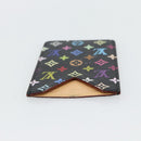 LOUIS VUITTON Monogram Multicolor Etui Miroir Mirror Black M92651 Auth 178885A-6