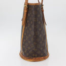 LOUIS VUITTON Monogram Bucket GM Shoulder Bag M42236 LV Auth 178888-3