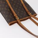LOUIS VUITTON Monogram Bucket GM Shoulder Bag M42236 LV Auth 178888-6