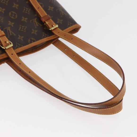 LOUIS VUITTON Monogram Bucket GM Shoulder Bag M42236 LV Auth 178888