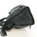 BALENCIAGA The City Hand Bag Leather Green Auth 178891V-3