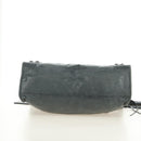 BALENCIAGA The City Hand Bag Leather Green Auth 178891V-5