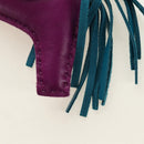 HERMES Rodeo PM Charm Leather Purple Auth 178894M-5