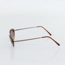 CHANEL COCO Mark Sunglasses Metal Bronze CC Auth 178896A-5